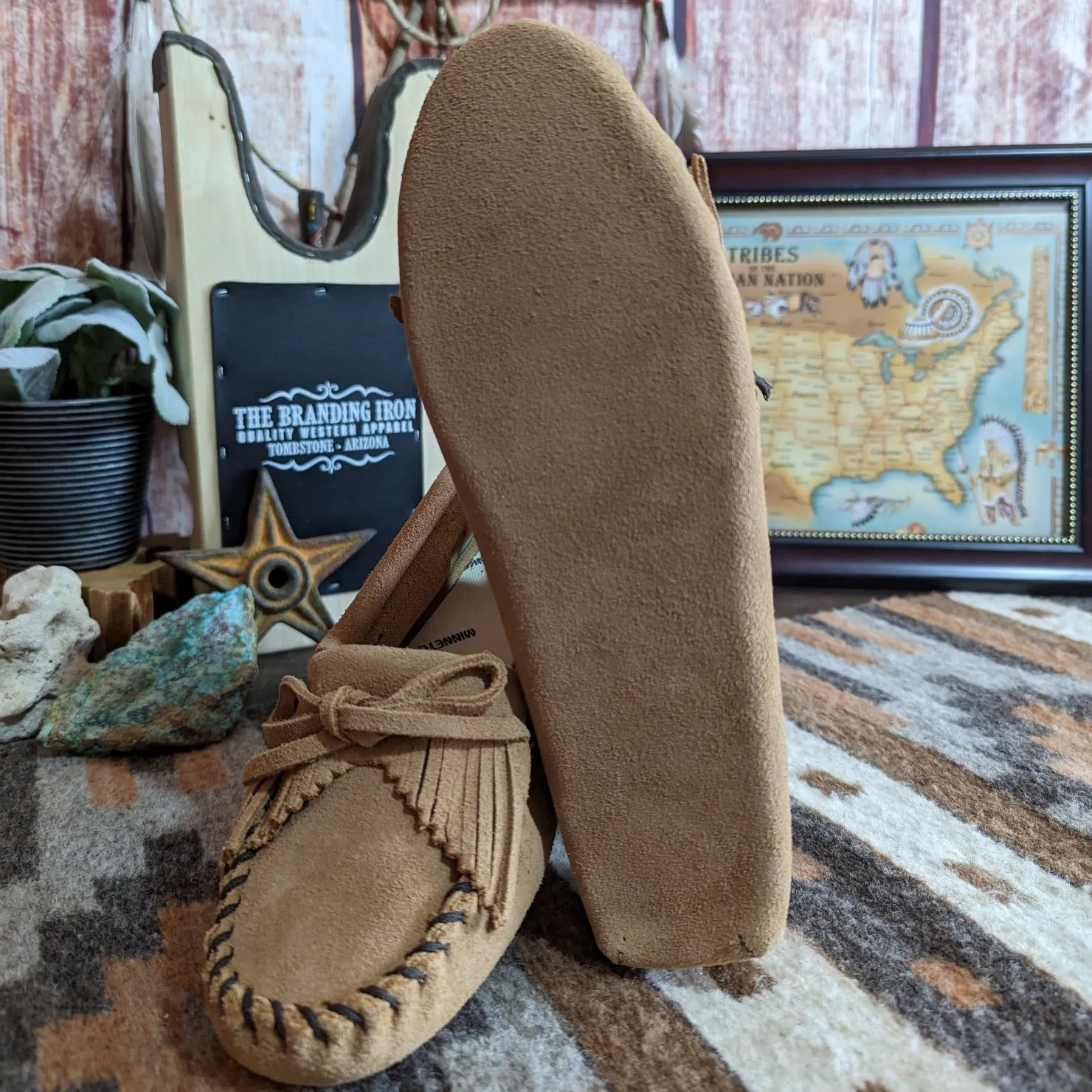 Women's "Kilty" Softsole Moccasins by Minnetonka