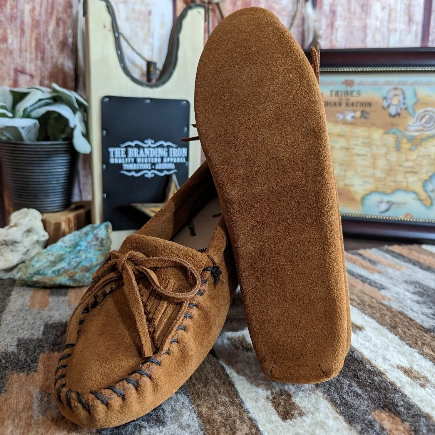 Women's "Kilty" Softsole Moccasins by Minnetonka