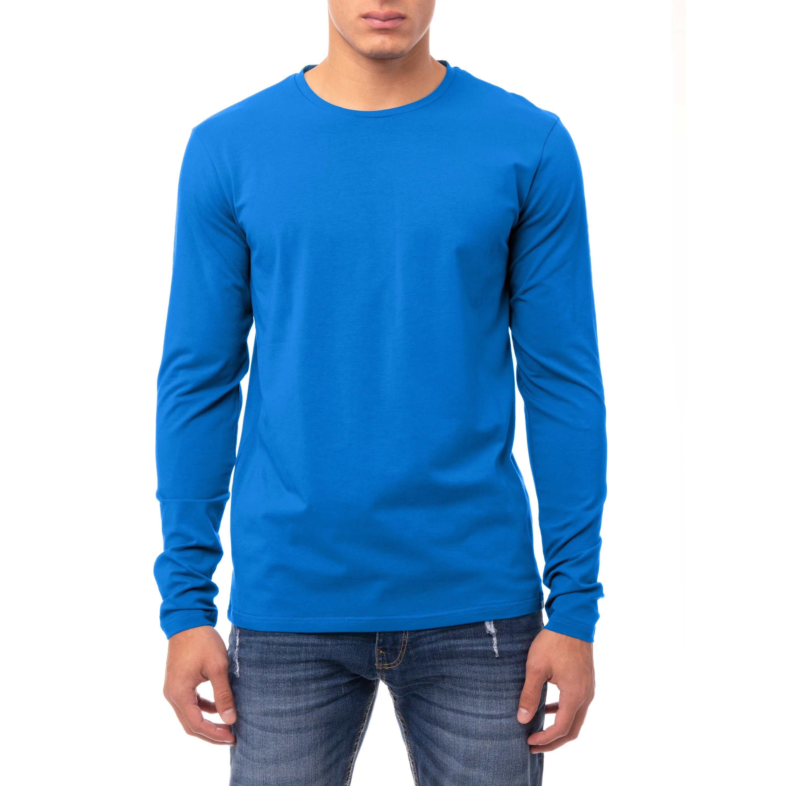 X RAY Men's Classic Long Sleeve Crewneck T-shirt