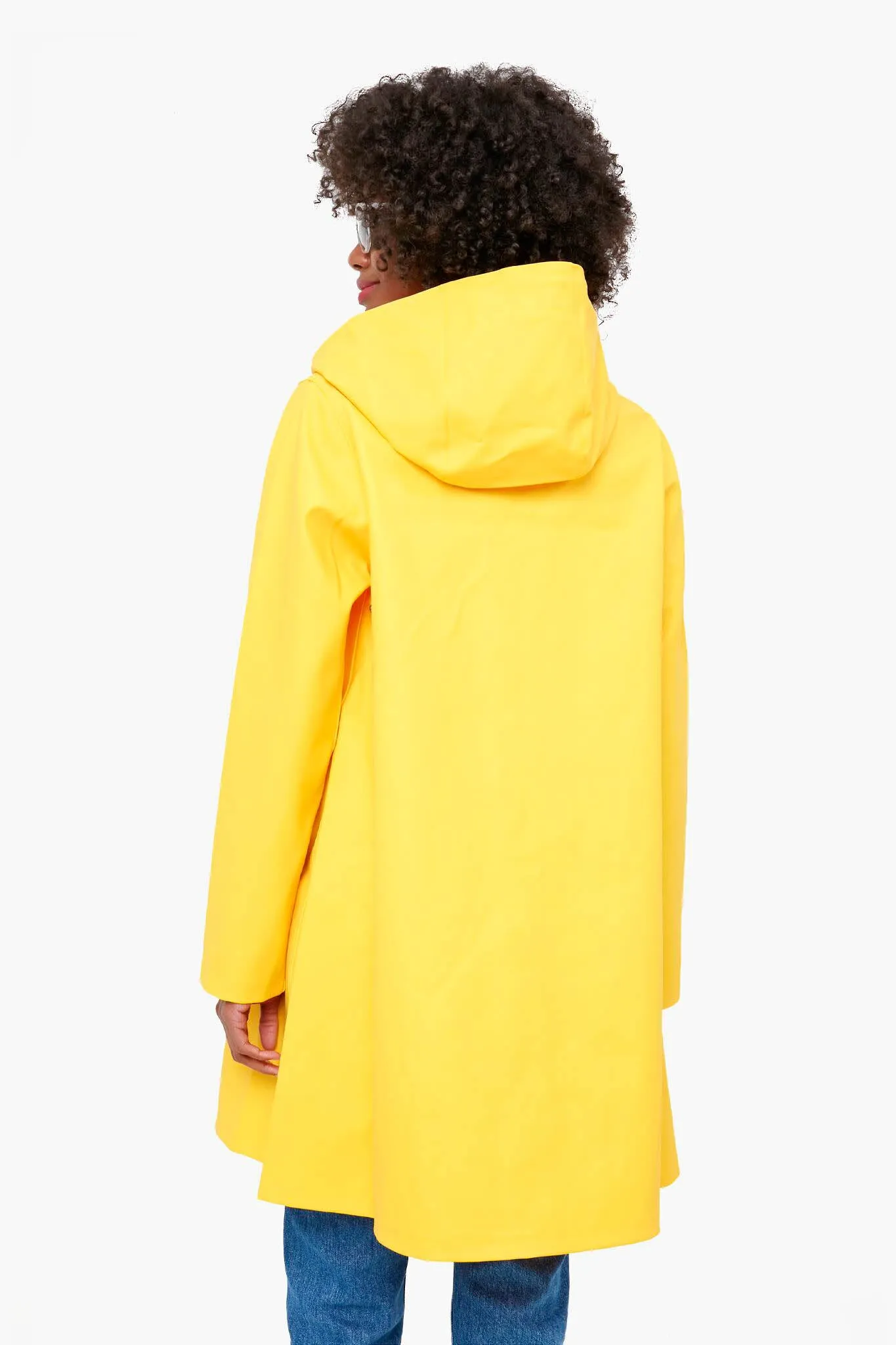 Yellow Mosebacke Raincoat