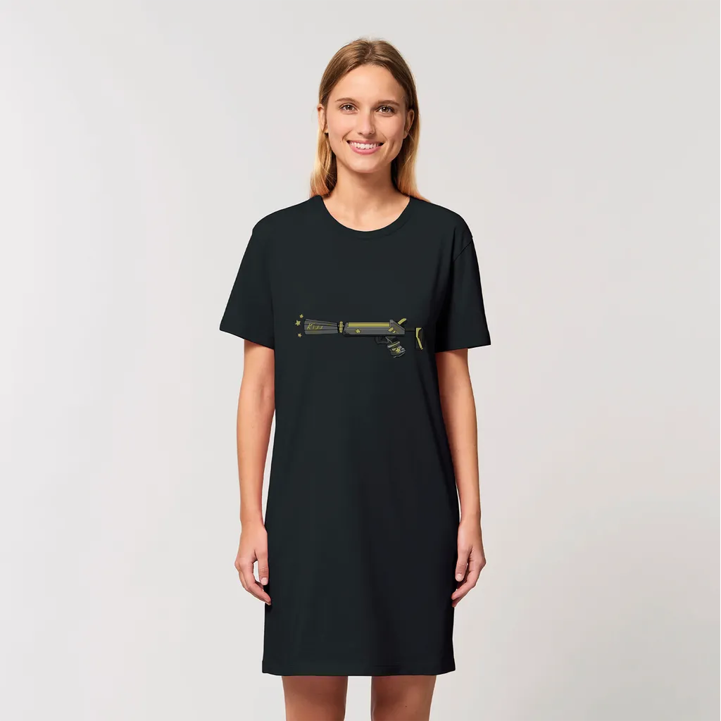 Yellow Weapon Organic T-Shirt Dress