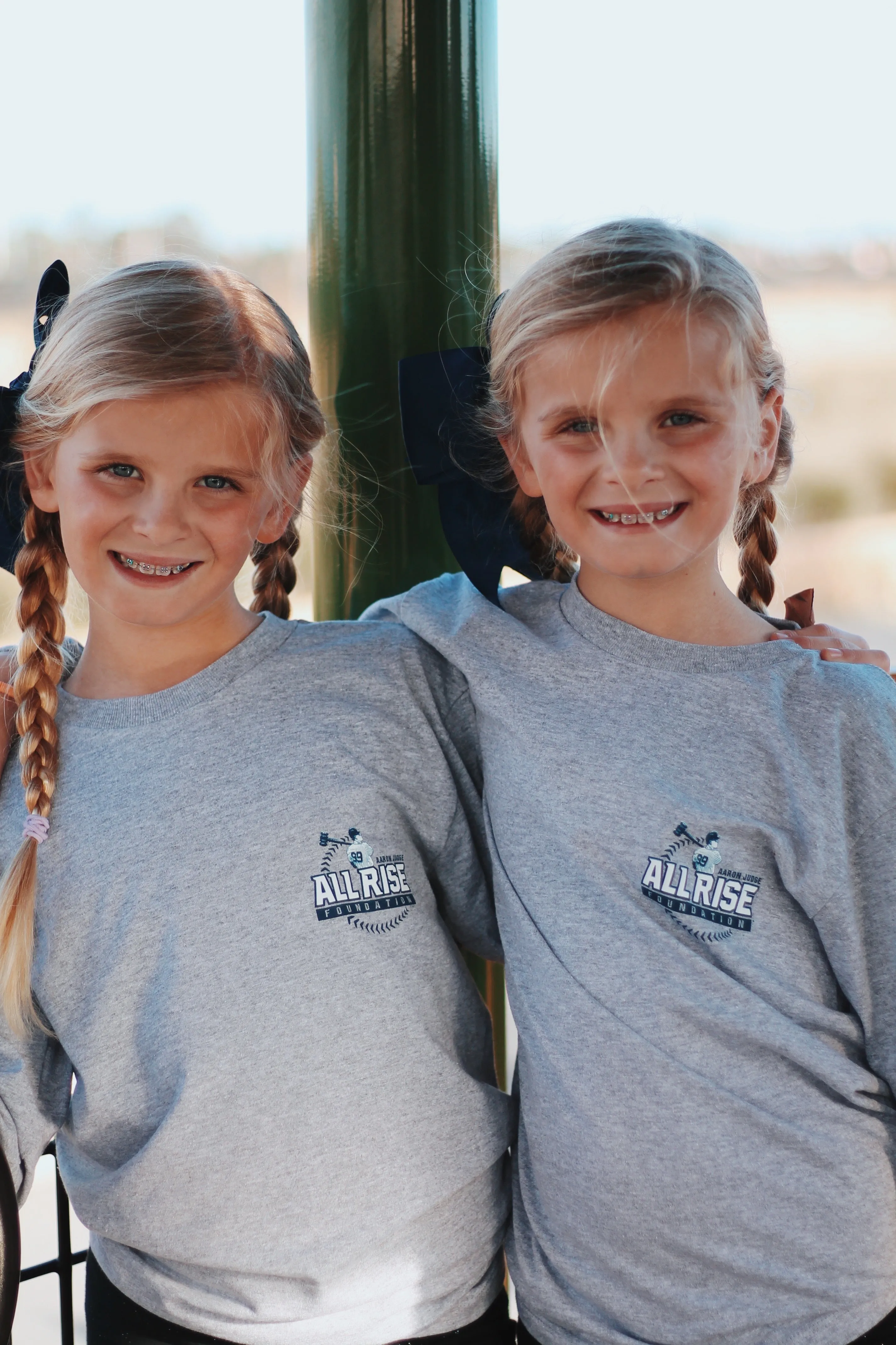 Youth ALL RISE Gray Long Sleeve T-Shirt