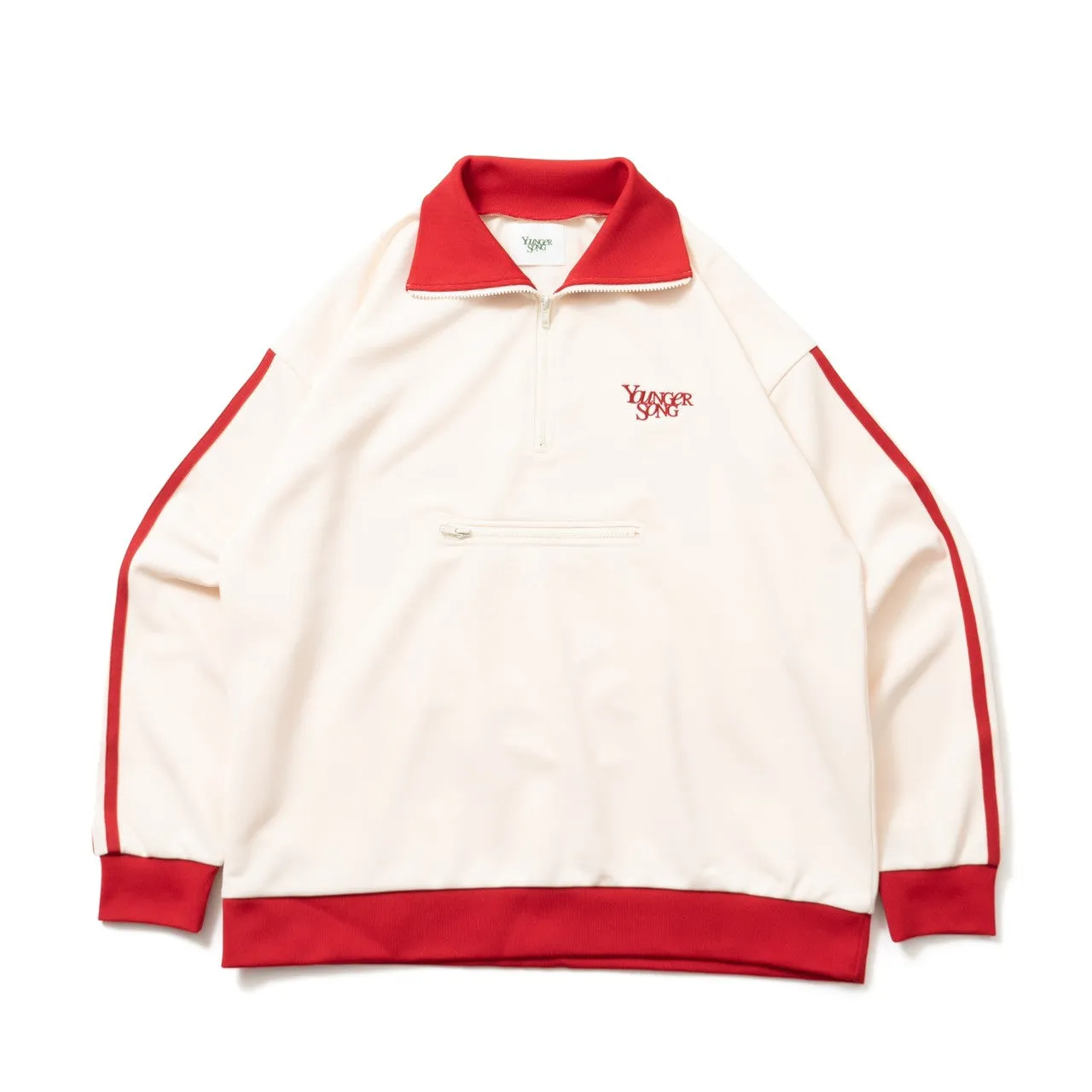 ys half zip track jacket