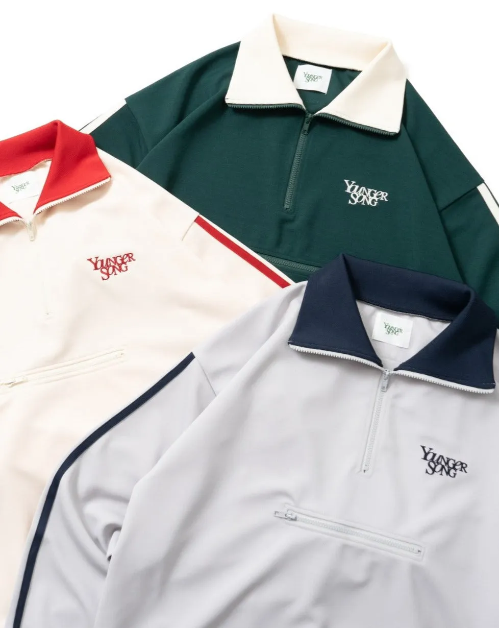 ys half zip track jacket