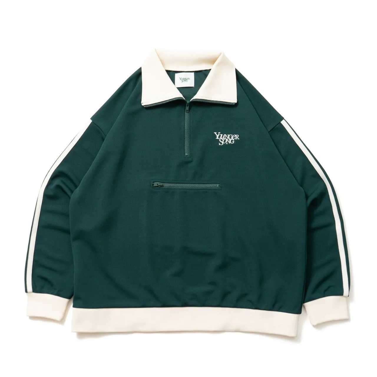 ys half zip track jacket