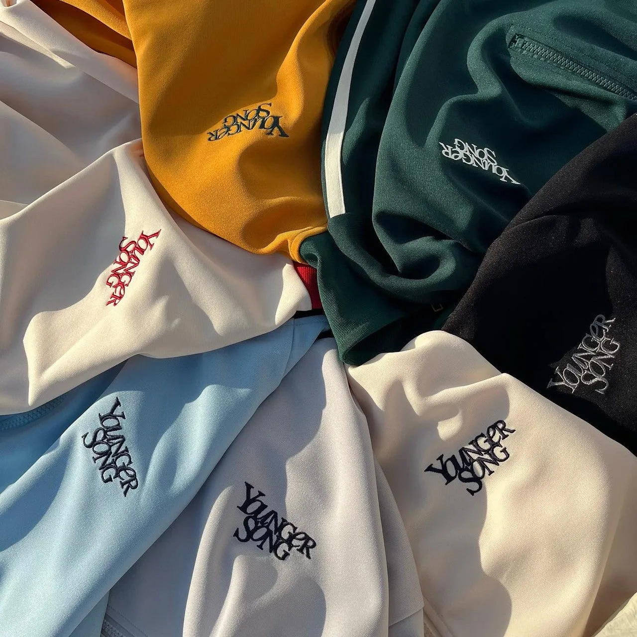 ys half zip track jacket